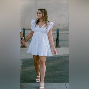 Abercrombie white dress
